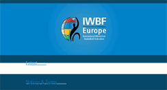 Desktop Screenshot of iwbf-europe.org